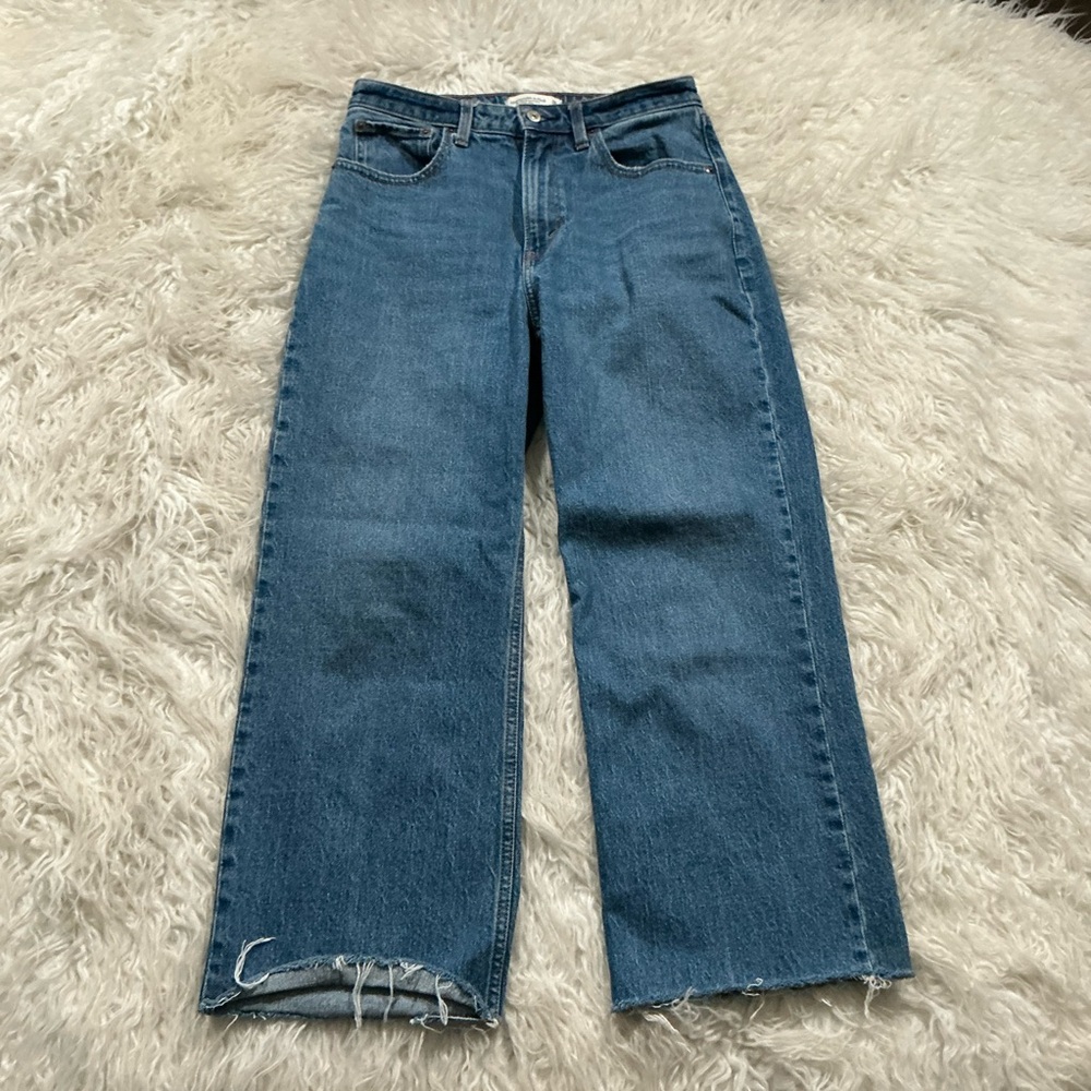 Abercrombie & Fitch High Rise Blue Jeans